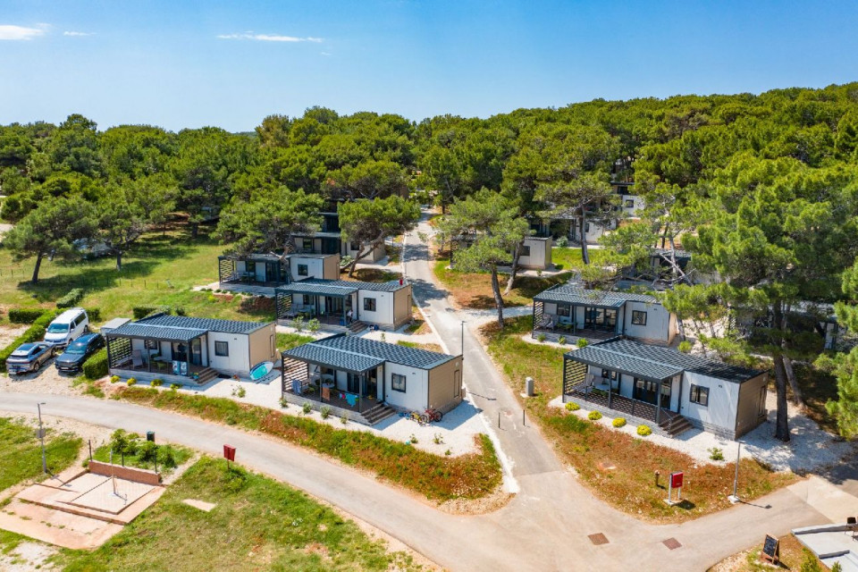 Arena Stupice Camping Homes From Air