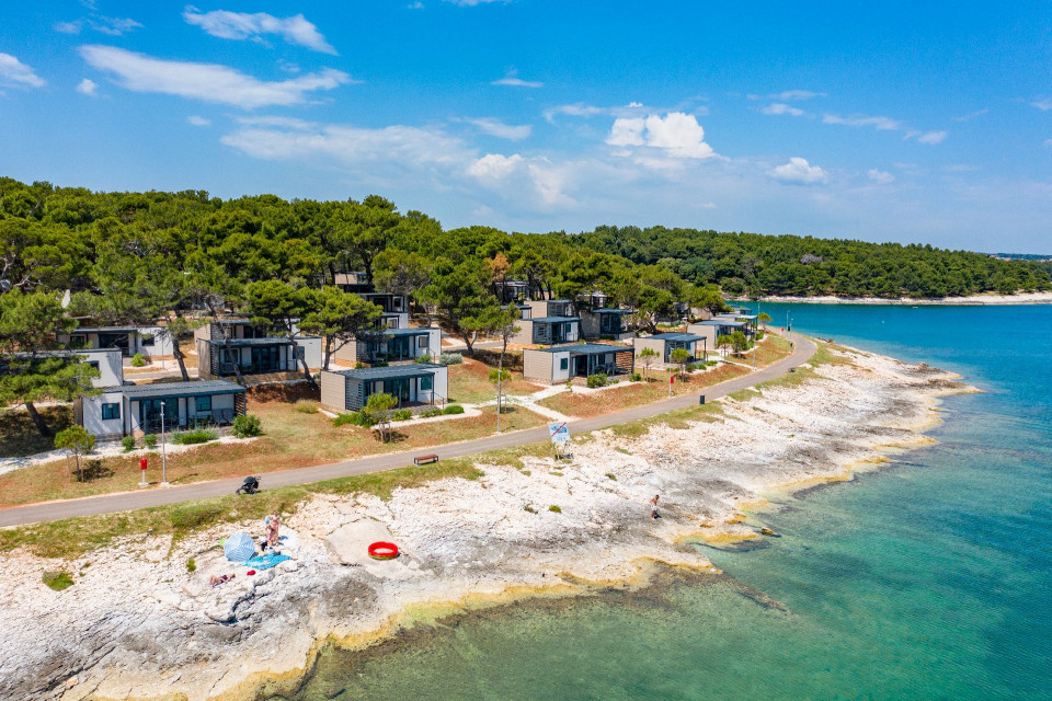 Arena Stupice Camping Homes From Air