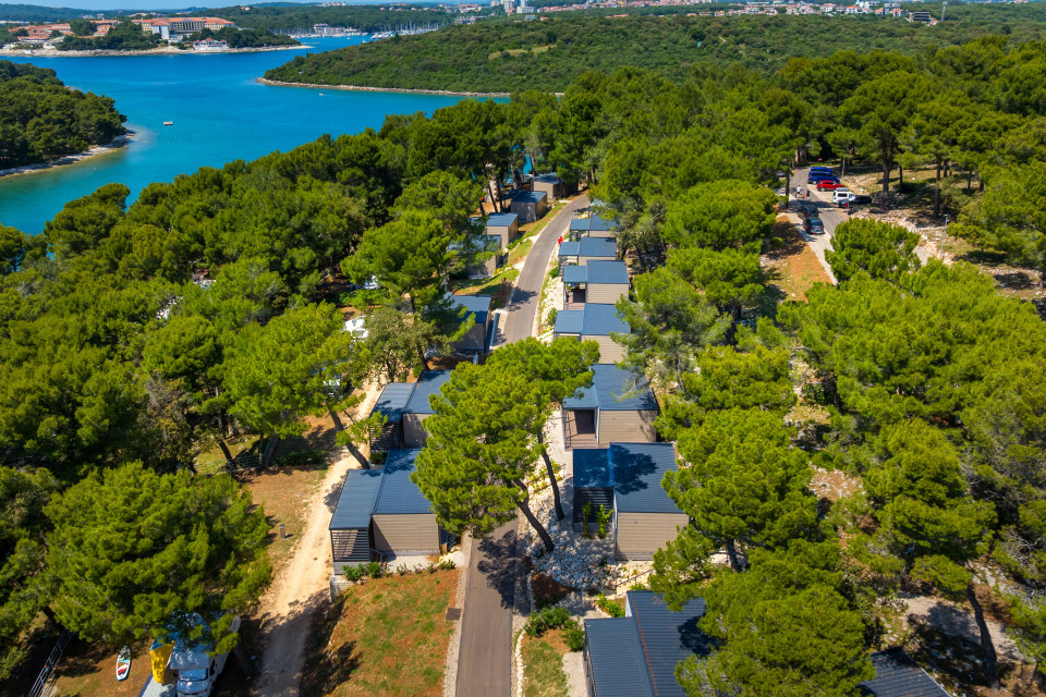 Arena Indije Camping Homes From Air