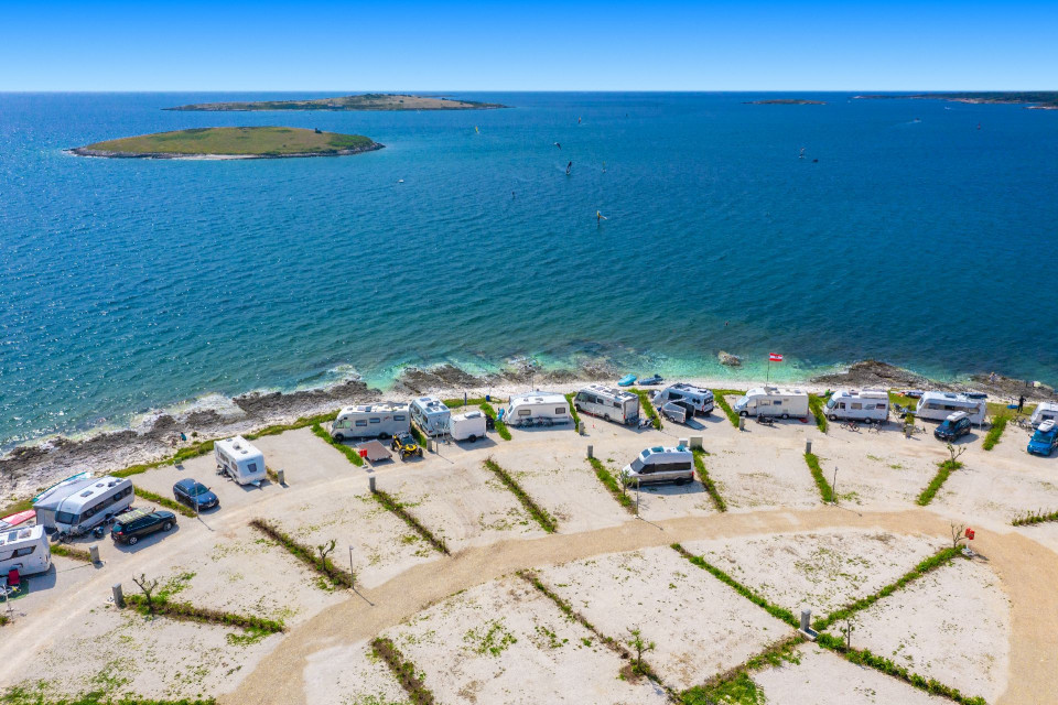 Arena Stupice Campsite From Air