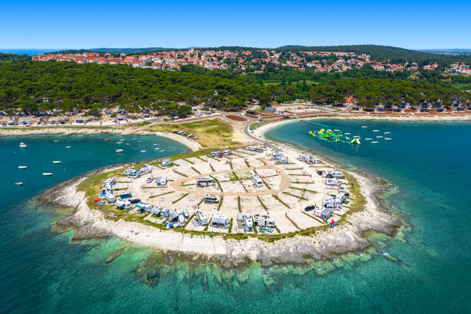 Arena Stupice Campsite From Air