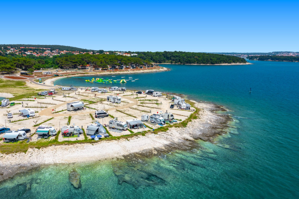 Arena Stupice Campsite From Air